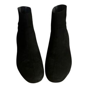BC Footwear Black Suede Ankle Boots - Anything is Possible